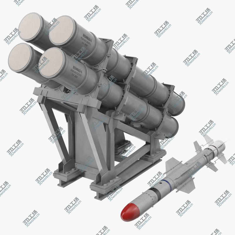 images/goods_img/202105074/MK 141 Launching System RGM With Harpoon Anti Ship Missile 3D model/1.jpg